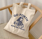 Sac fourre-tout « Libérez votre côté sauvage »