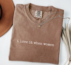 J'adore quand les femmes T-shirt