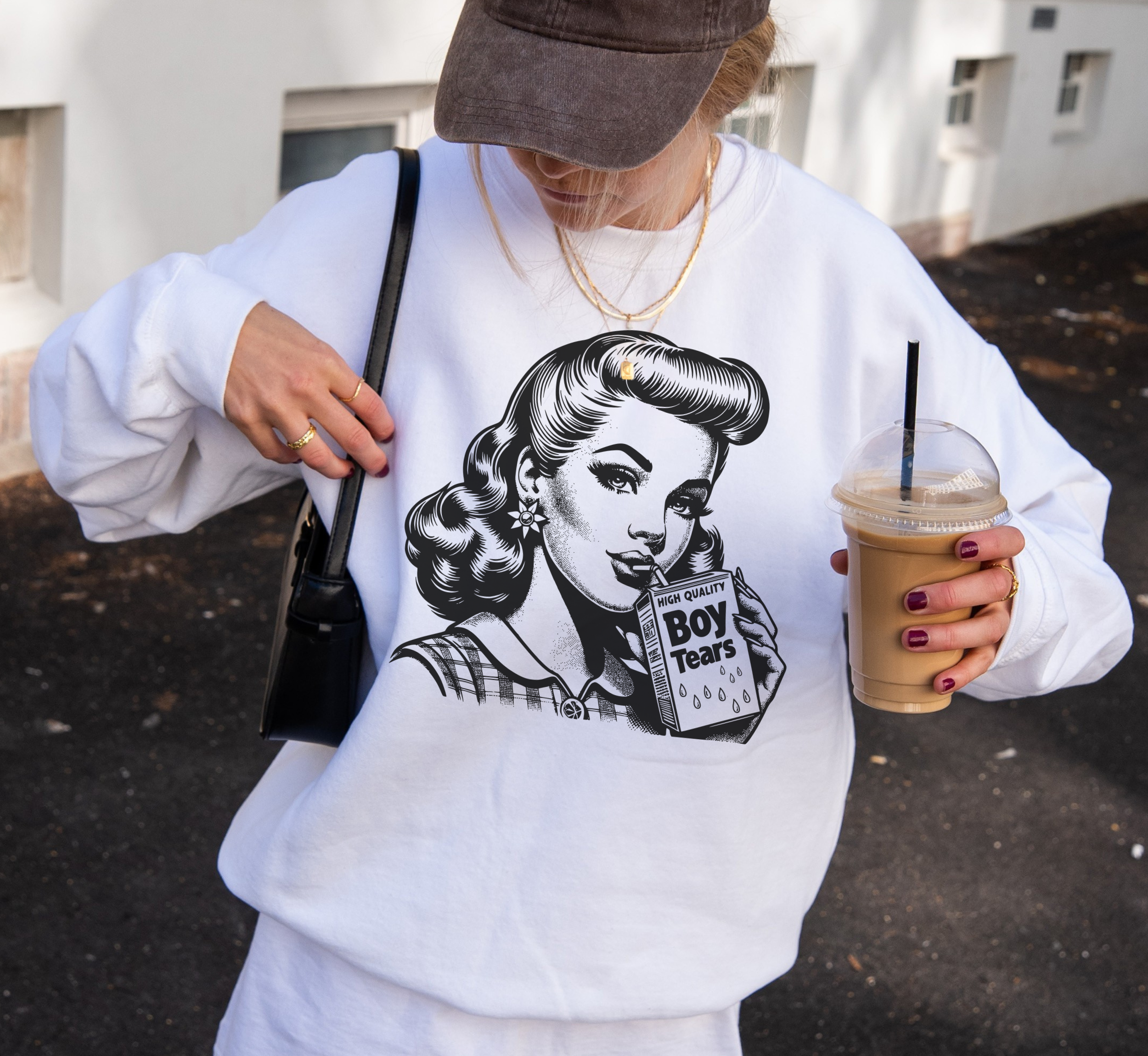 Boy Tears Juicebox Sweatshirt