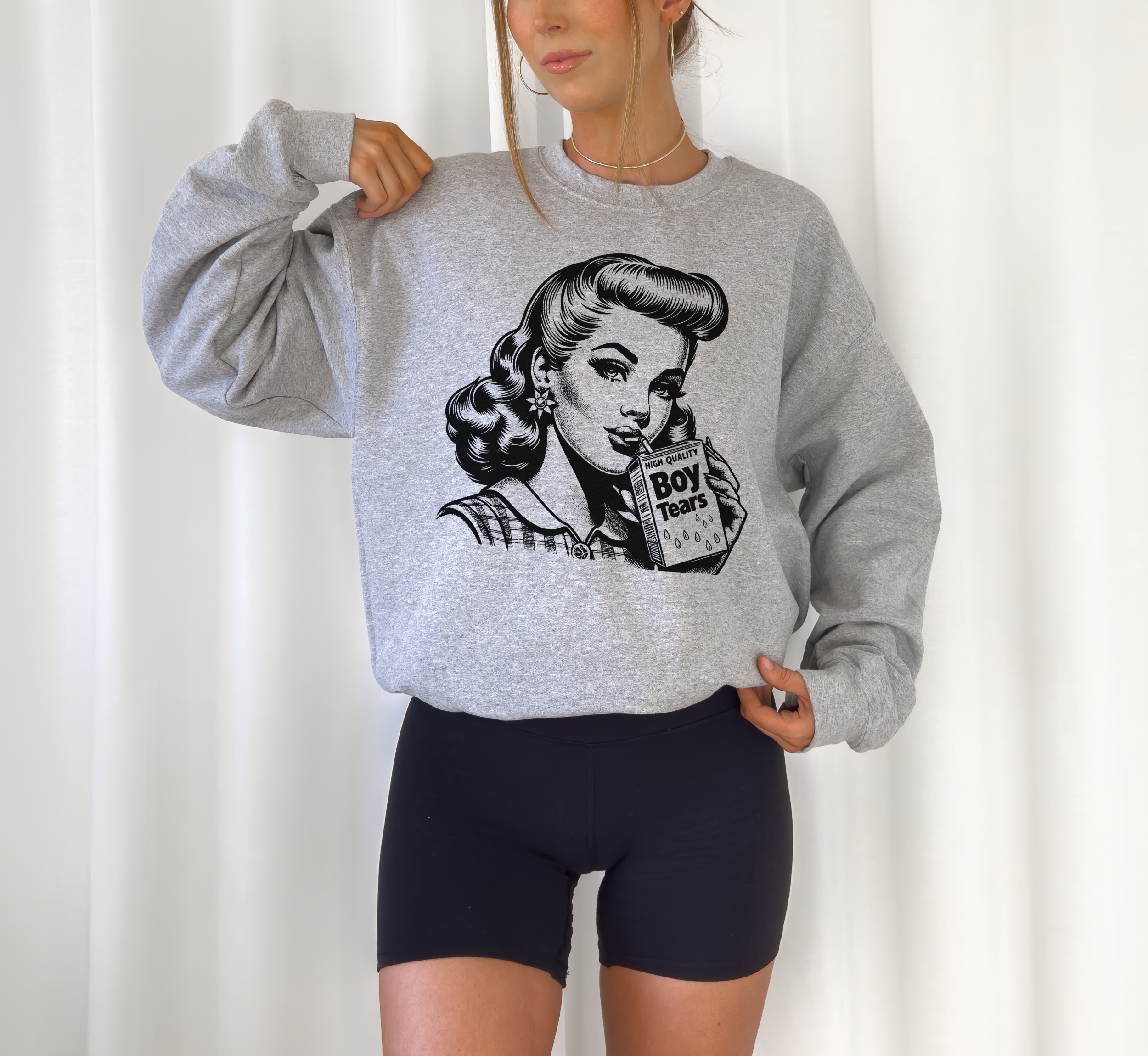 Boy Tears Juicebox Sweatshirt