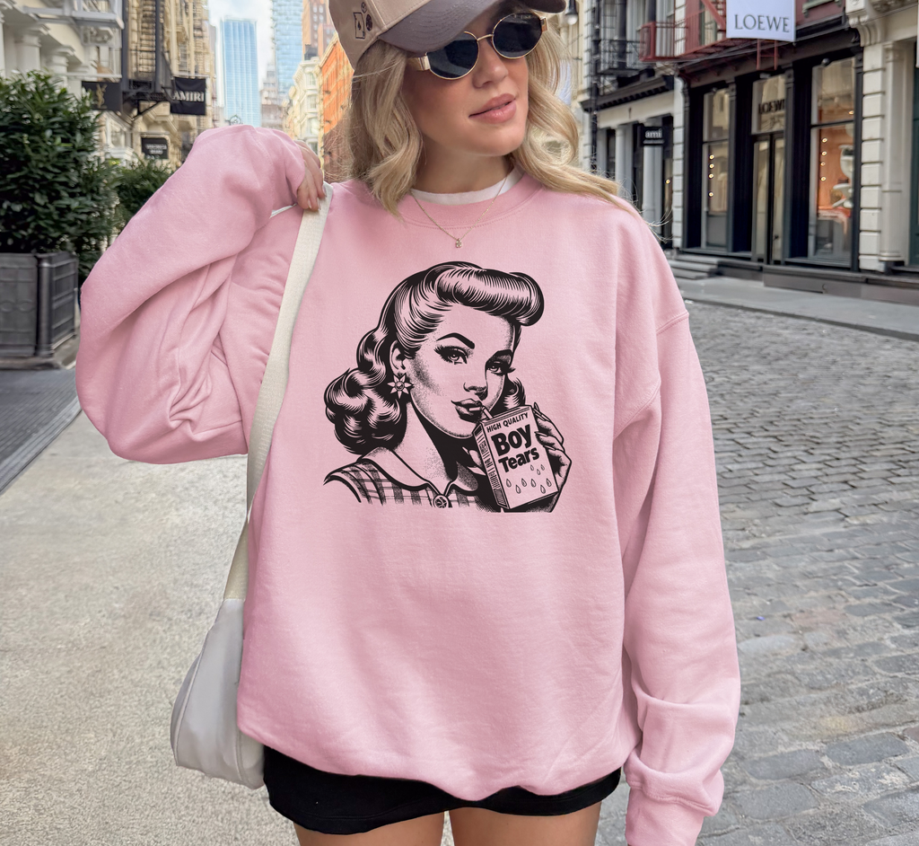 Boy Tears Juicebox Sweatshirt