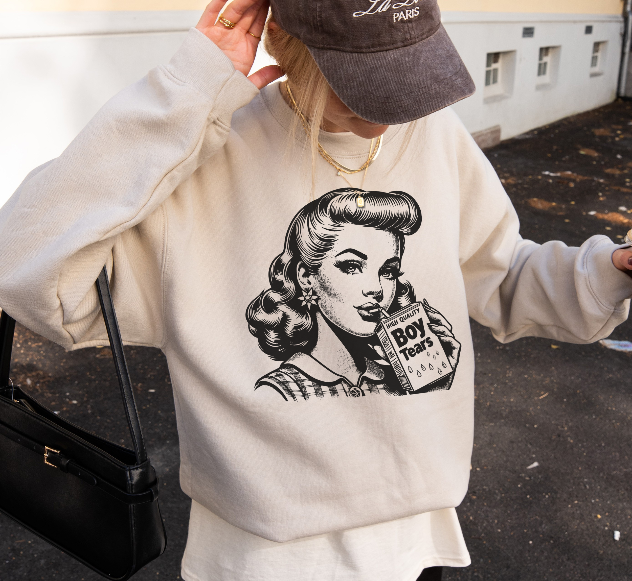 Boy Tears Juicebox Sweatshirt