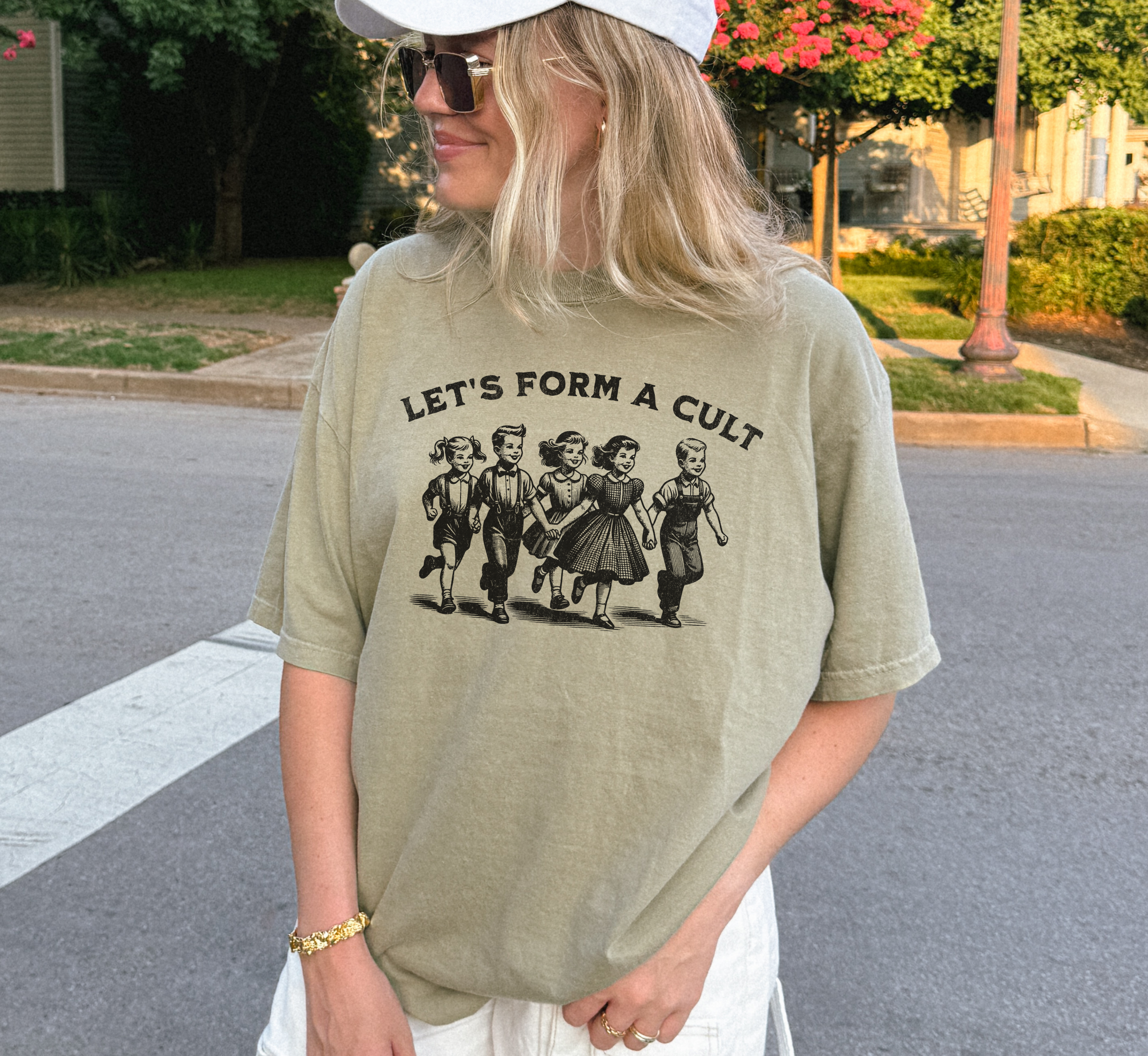 Let's Form A Cult T-Shirt