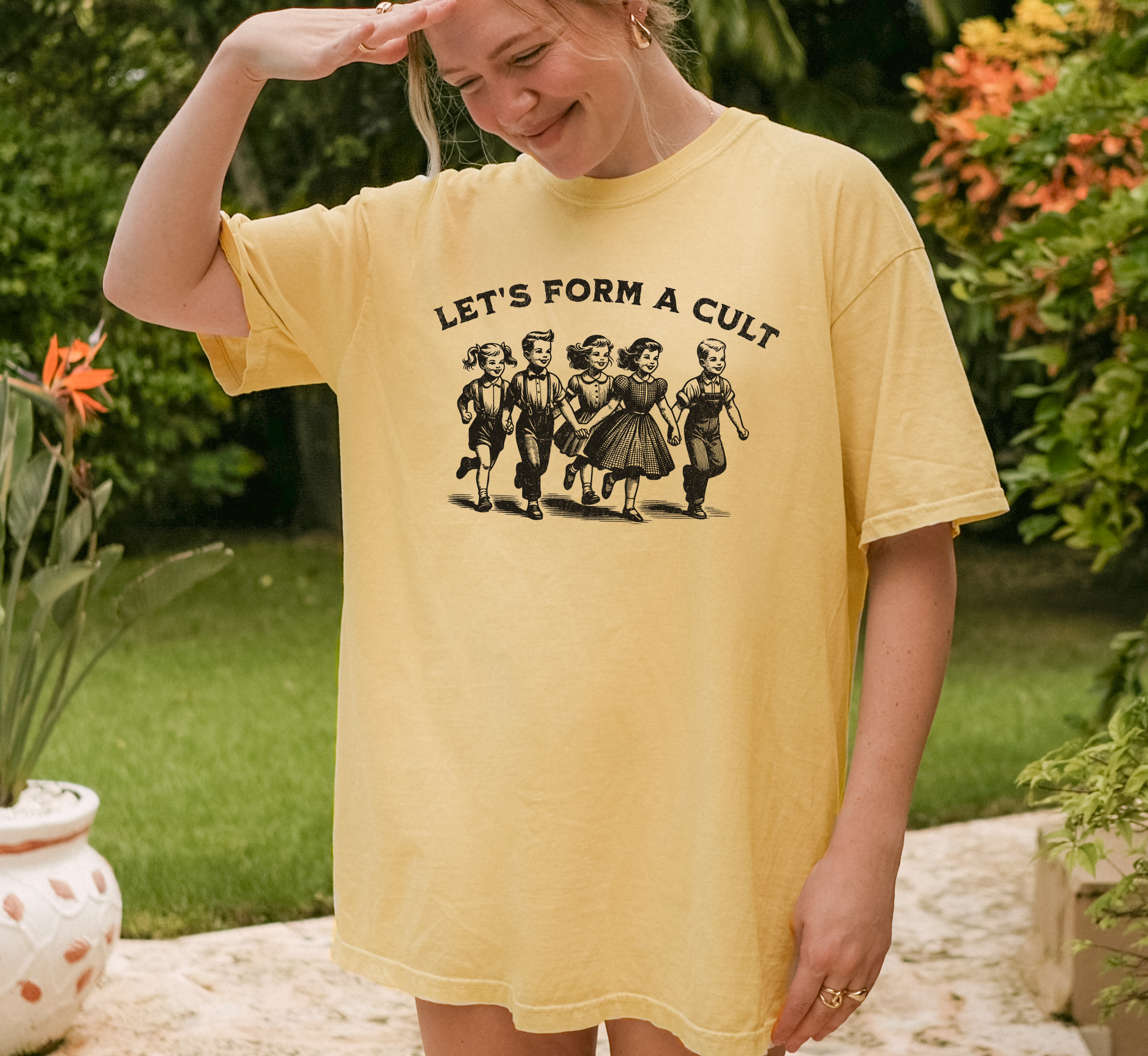Let's Form A Cult T-Shirt