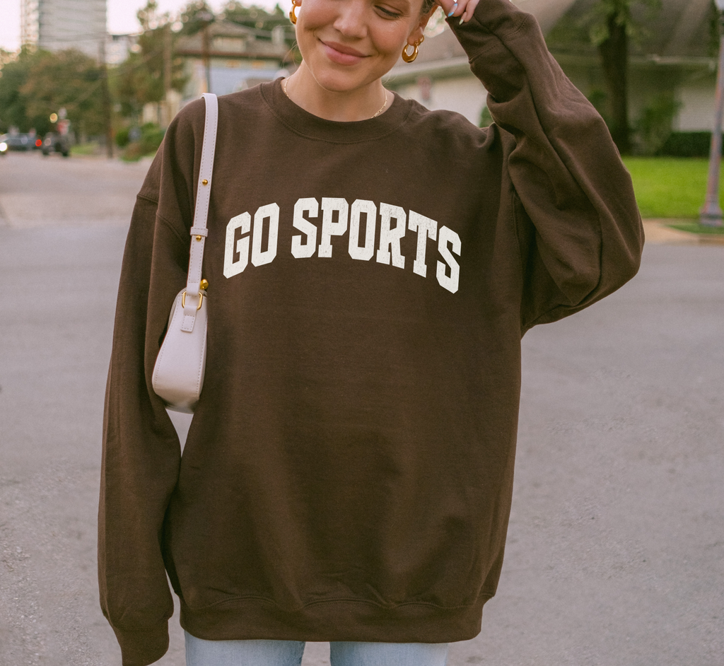 Go Sports Crewneck Sweatshirt