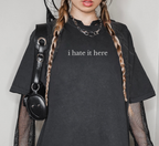 T-shirt Je déteste cet endroit
