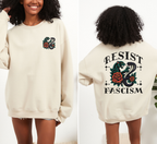 Resist Fascism Crewneck Sweatshirt