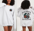 Resist Fascism Crewneck Sweatshirt