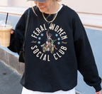 Sweat-shirt ras du cou Feral Women Social Club