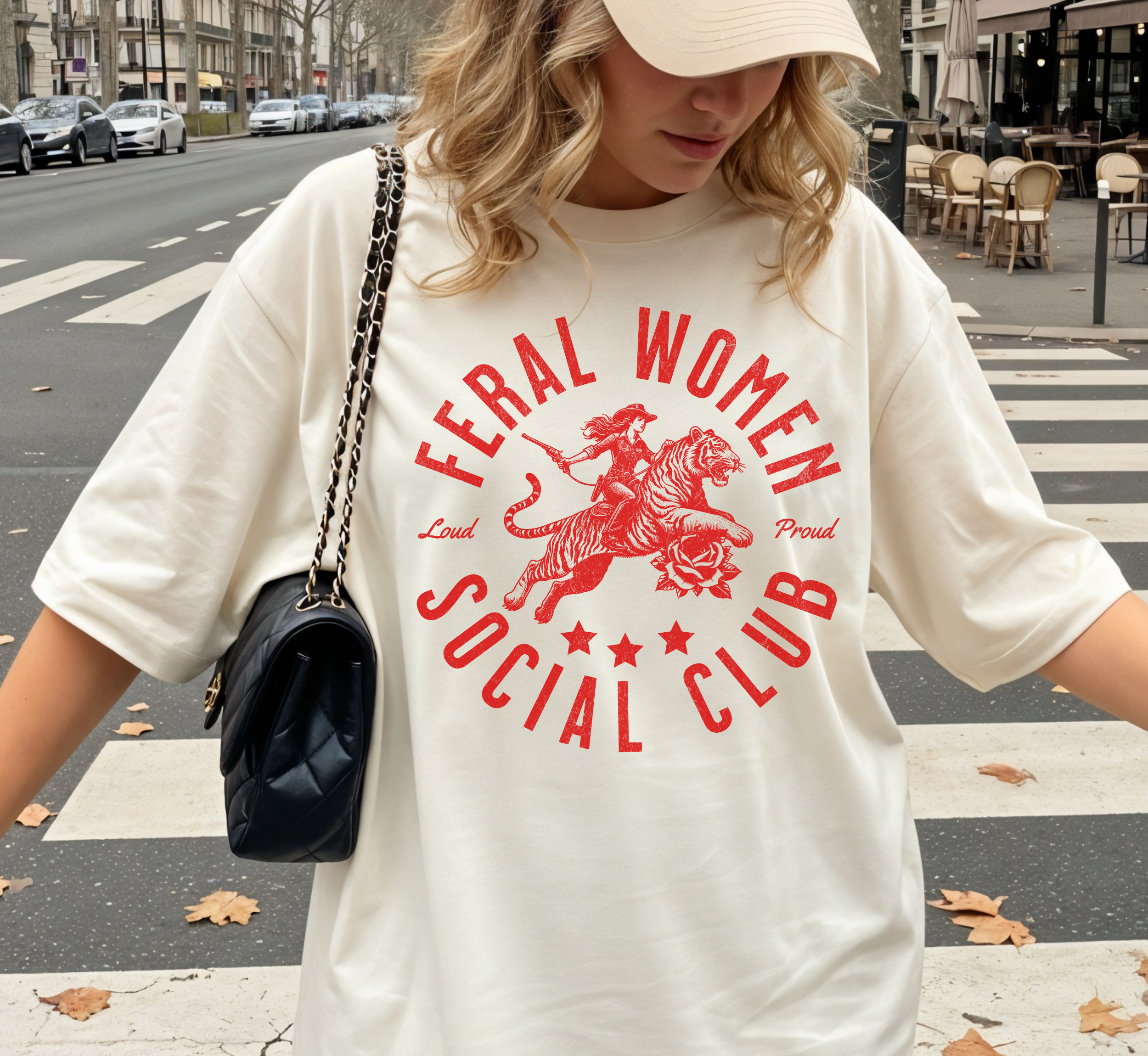 Feral Women Social Club T-Shirt