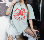 T-shirt du club social "Feral Women"