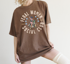 T-shirt Club Social Femmes Sauvages