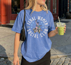 T-shirt Club Social Femmes Sauvages