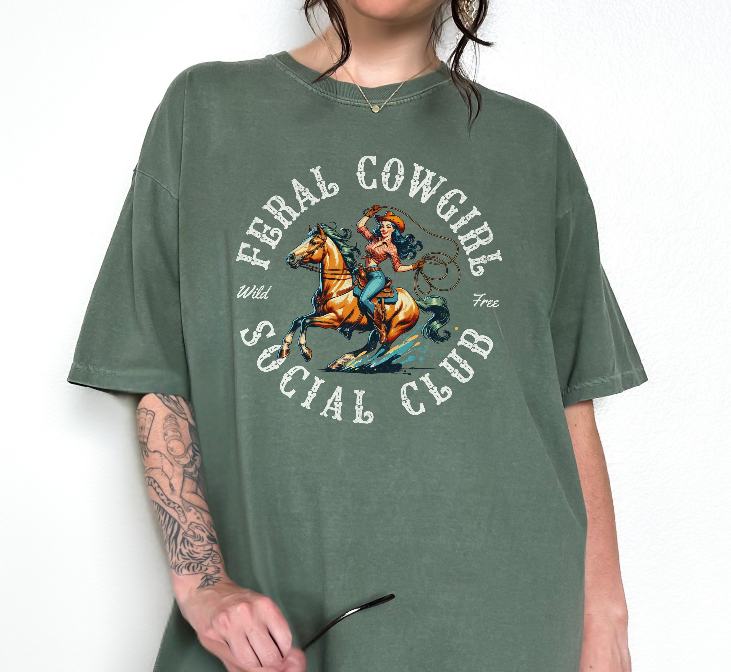 Feral Cowgirl Social Club T-Shirt