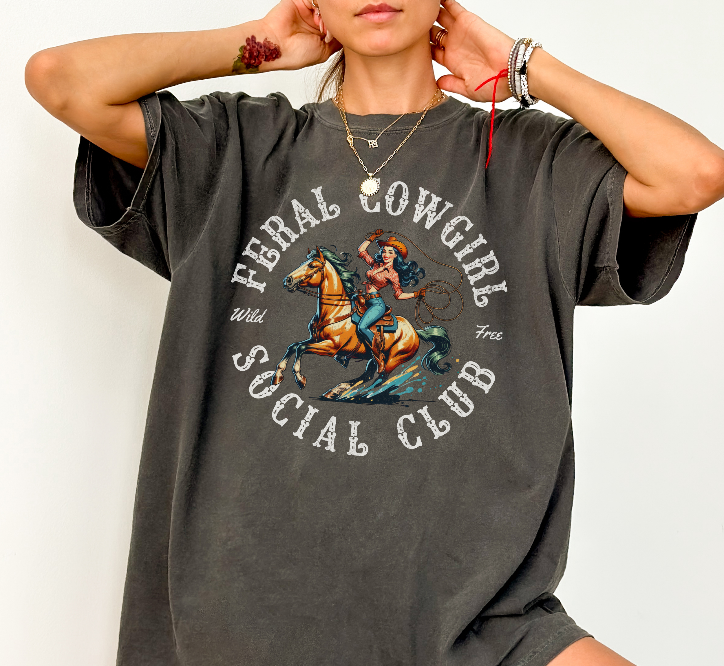 Feral Cowgirl Social Club T-Shirt