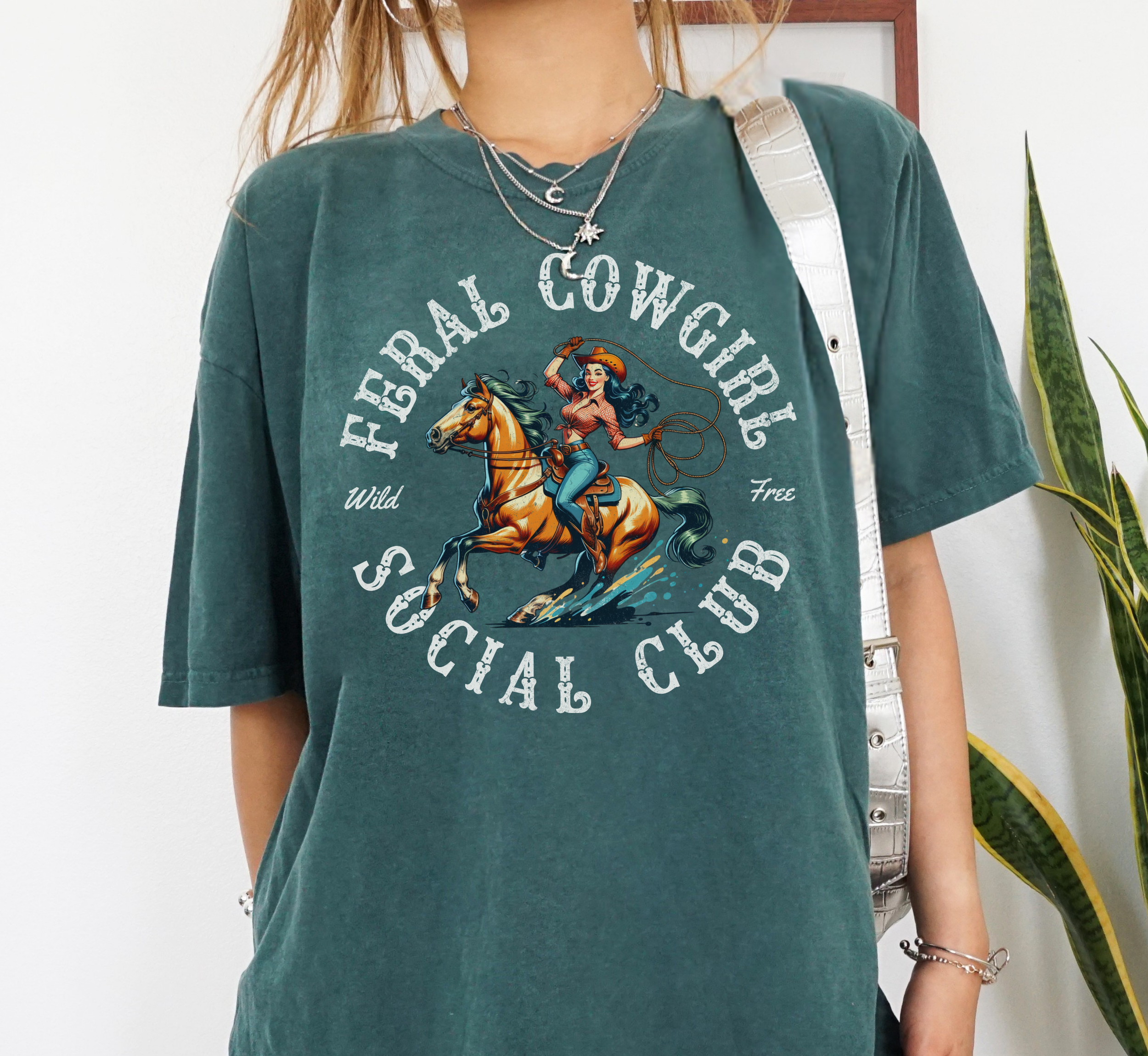 Feral Cowgirl Social Club T-Shirt