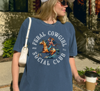 T-shirt Feral Cowgirl Social Club