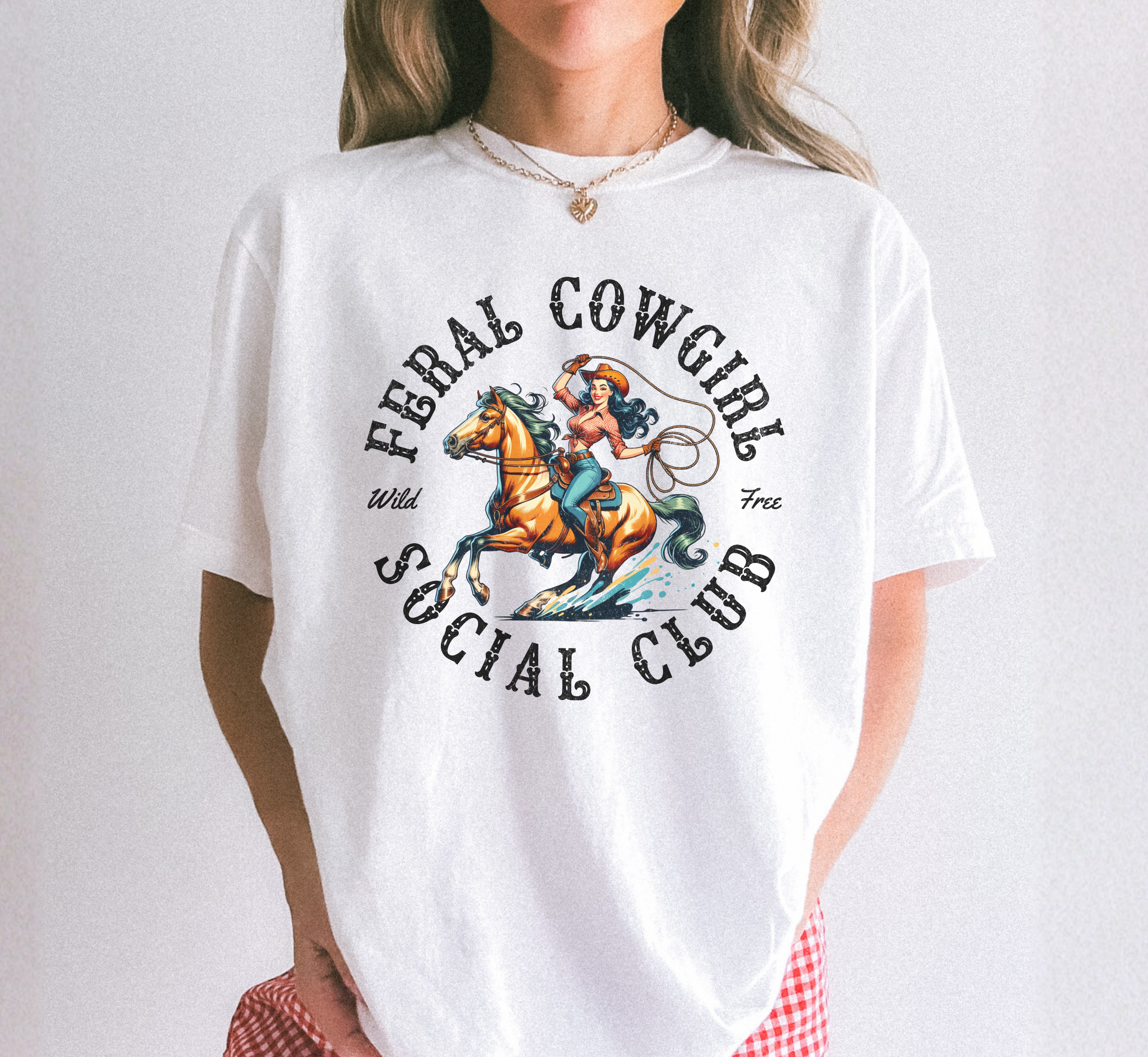 Feral Cowgirl Social Club T-Shirt