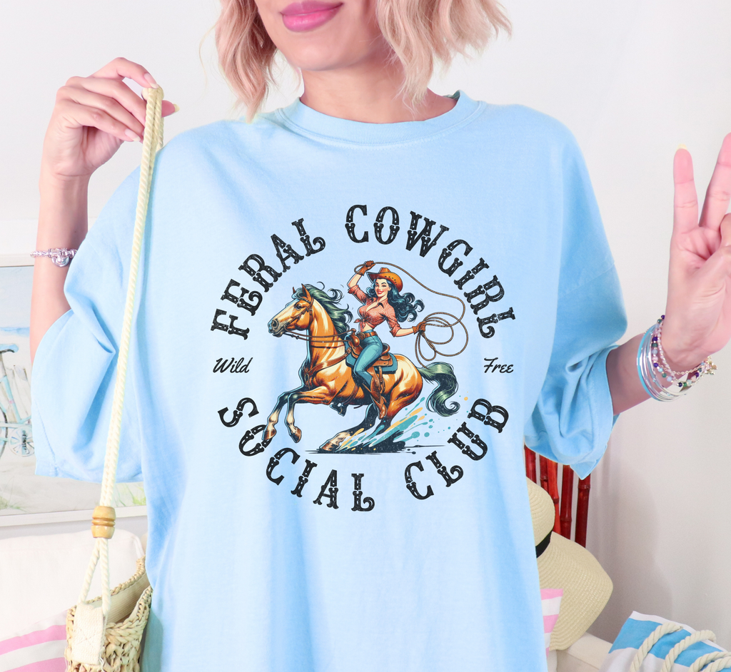 Feral Cowgirl Social Club T-Shirt