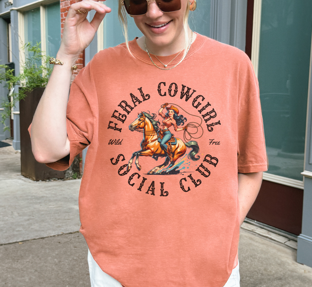 Feral Cowgirl Social Club T-Shirt