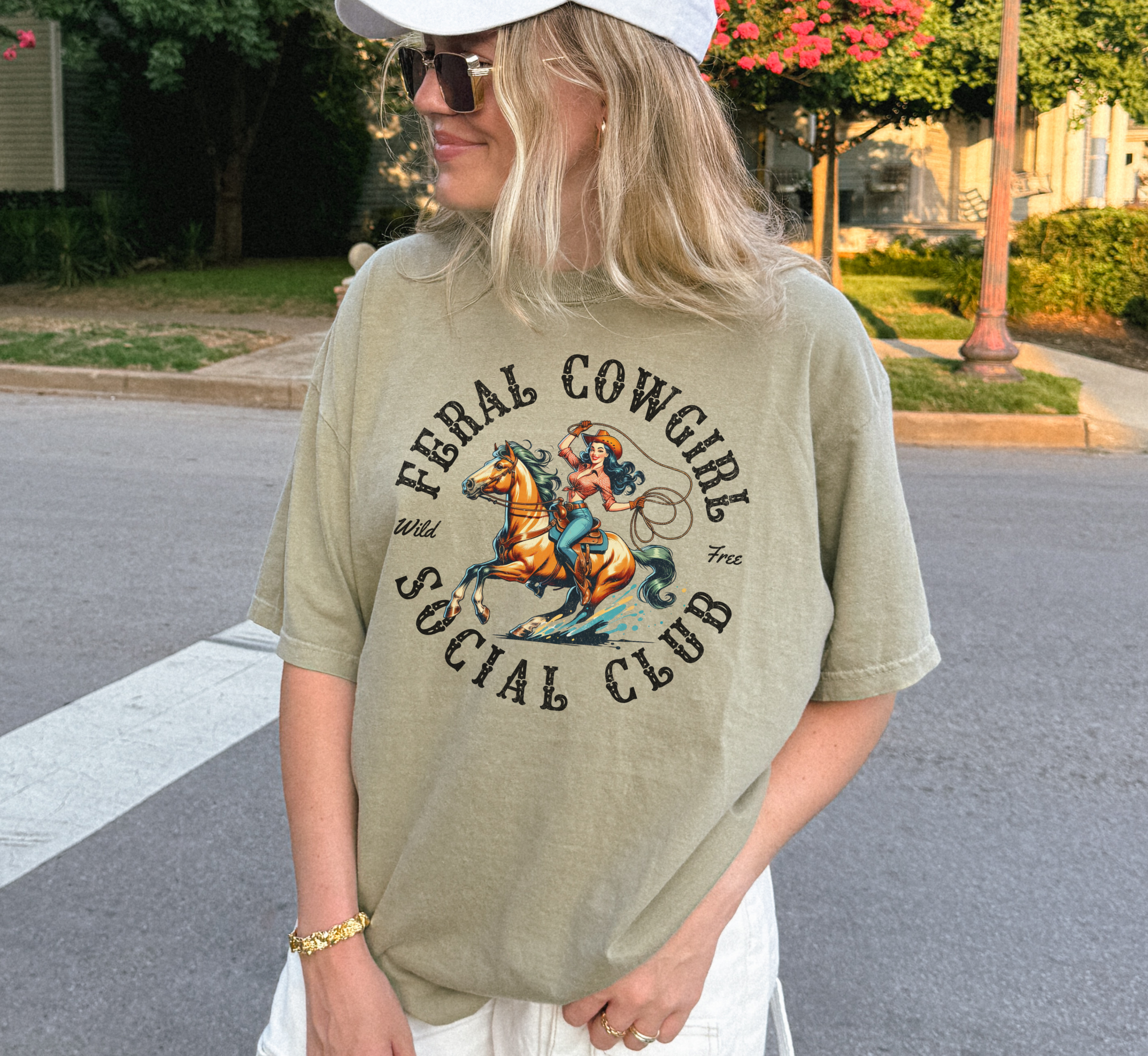 Feral Cowgirl Social Club T-Shirt