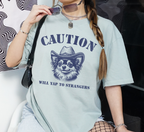 Caution Will Yap To Strangers T-Shirt