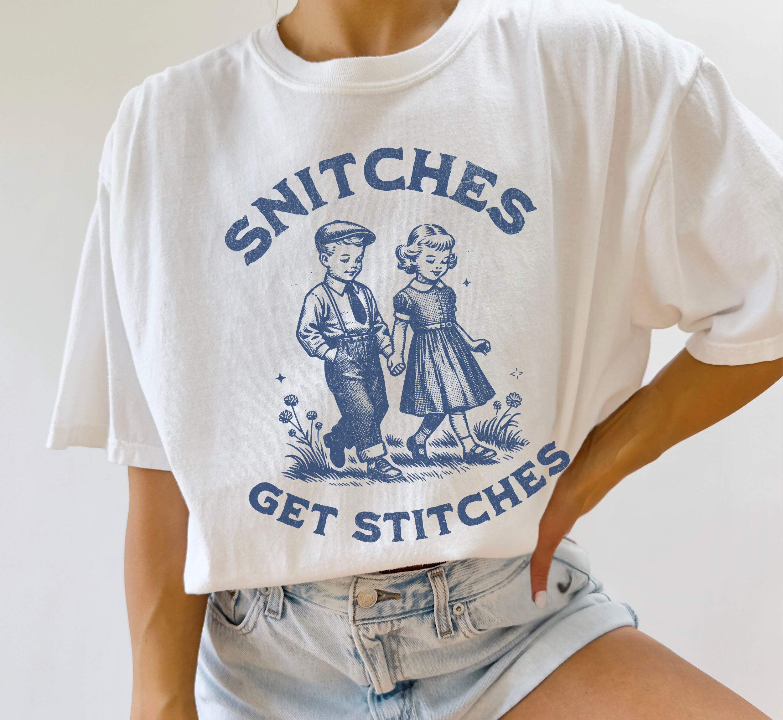 Snitches Get Stitches T-Shirt