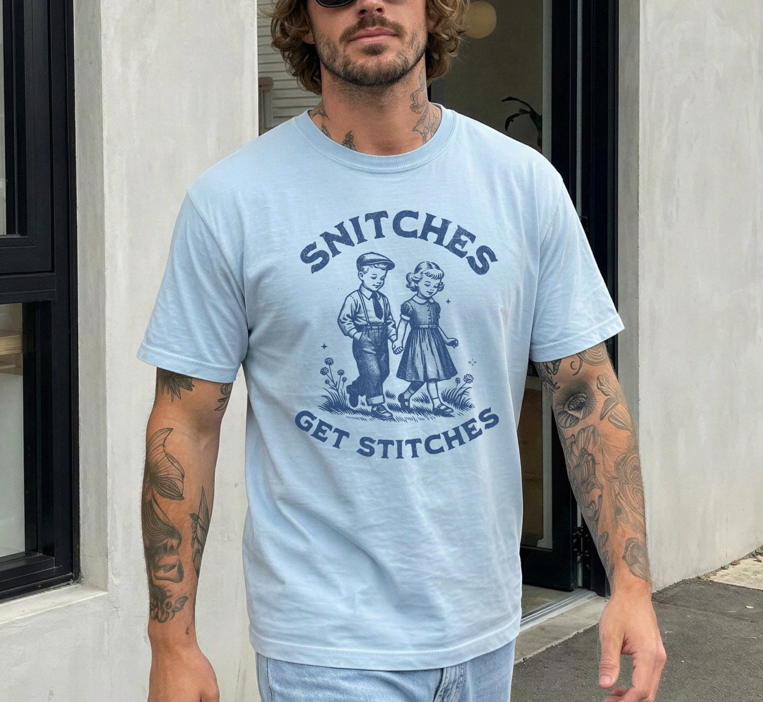 Snitches Get Stitches T-Shirt