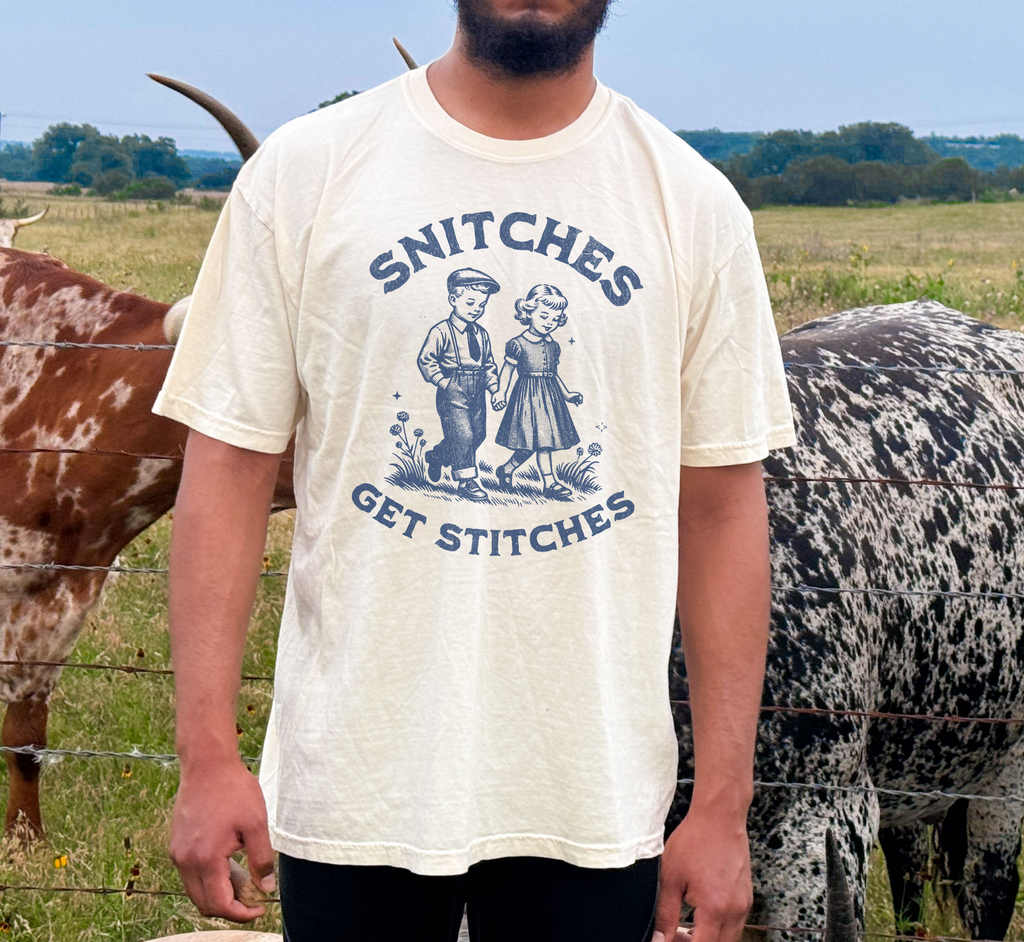Snitches Get Stitches T-Shirt