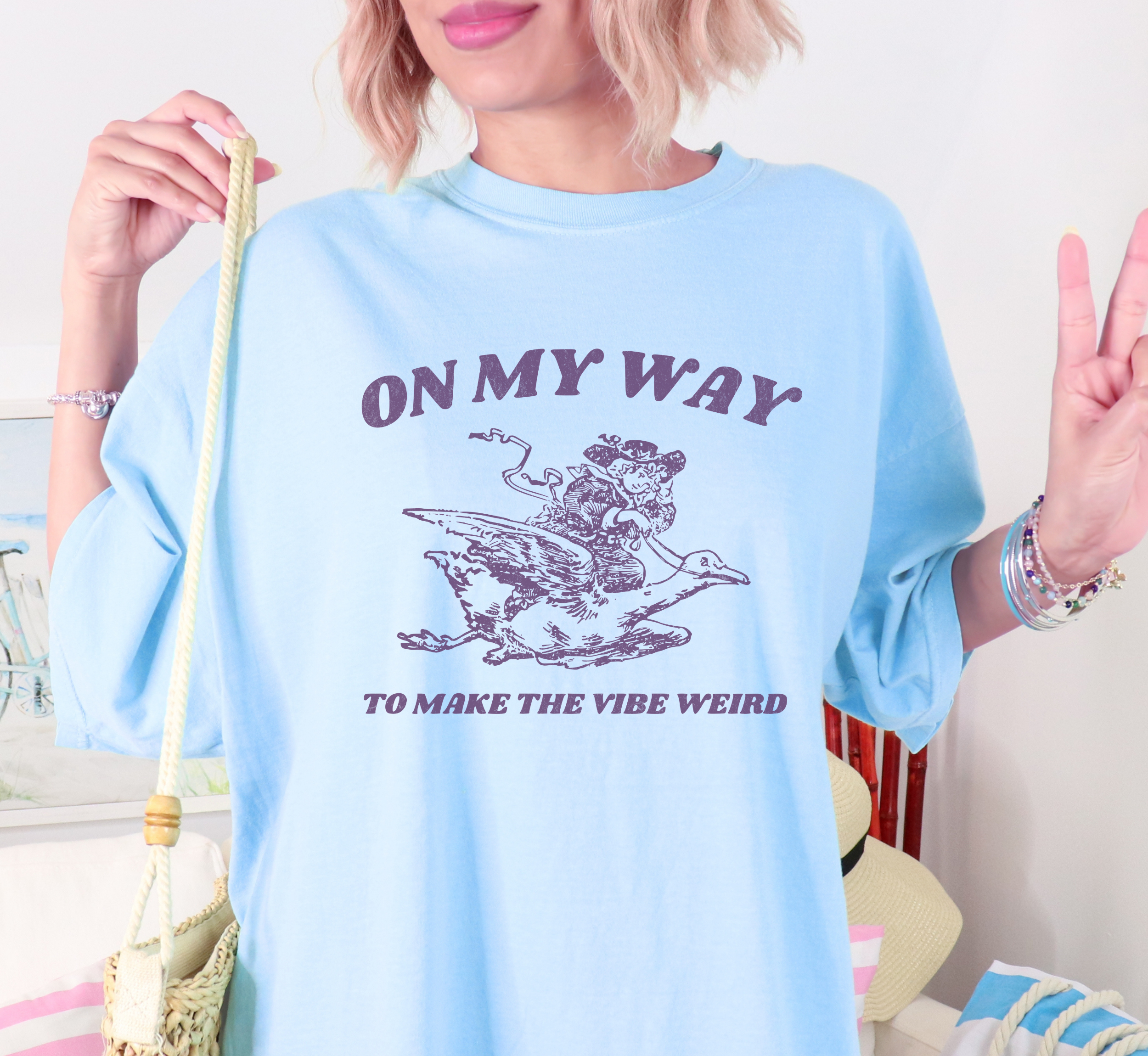 On My Way To Make The Vibe Weird T-Shirt