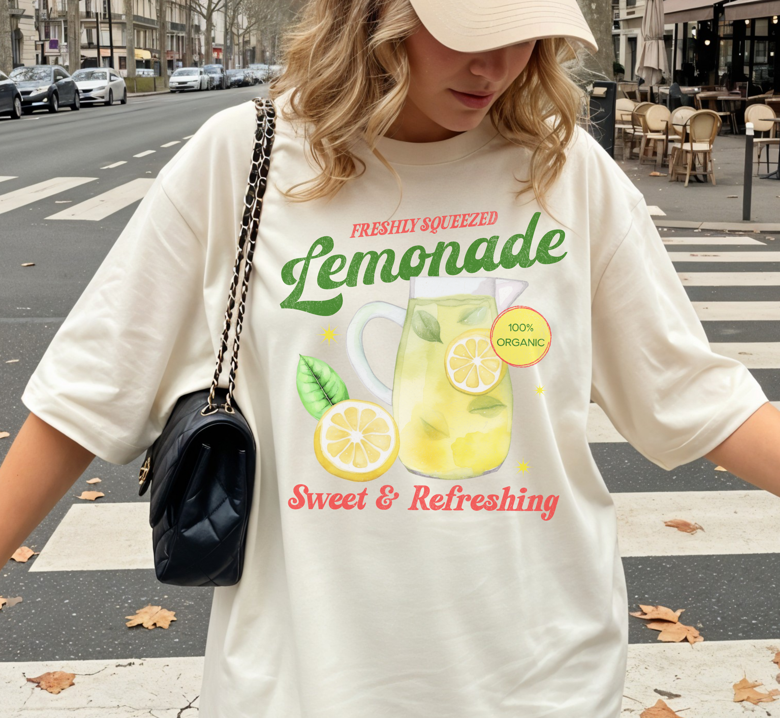 Retro Lemonade Advertisement T-Shirt
