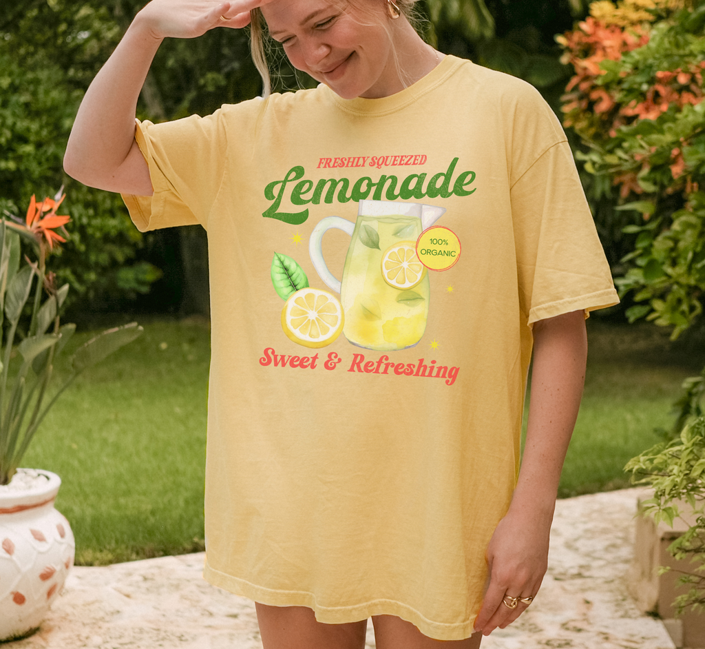 T-shirt publicitaire Rétro Limonade