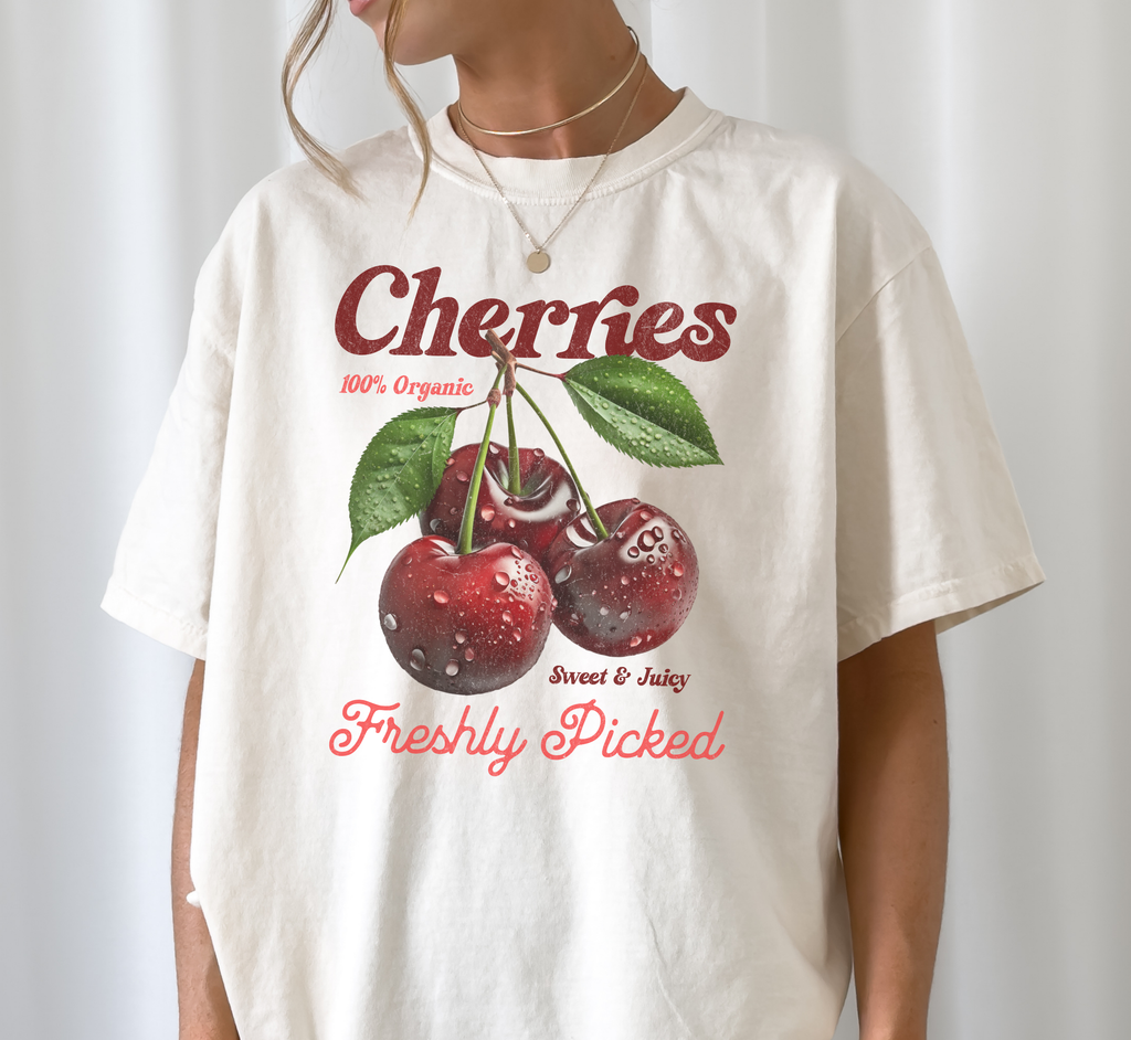 T-shirt publicitaire Rétro Cerises