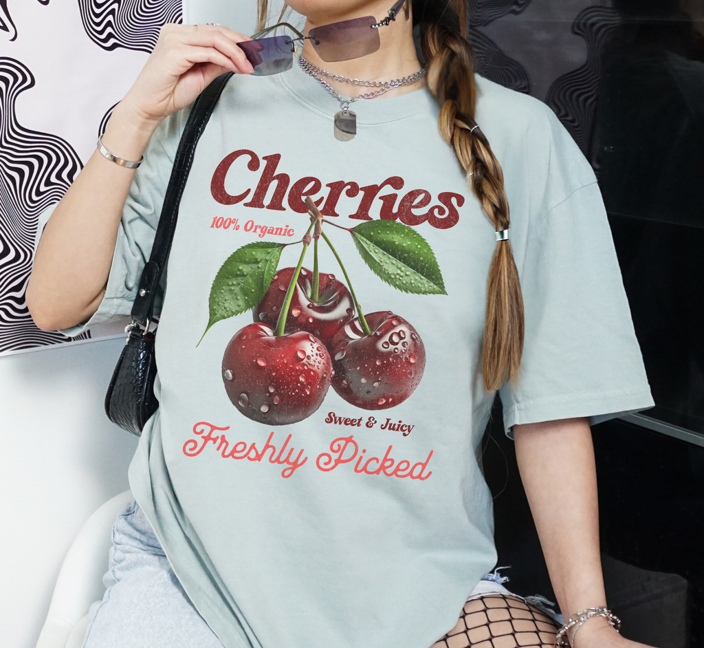 T-shirt publicitaire Rétro Cerises
