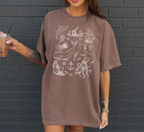 T-shirt de tatouage vintage sur le thème marin
