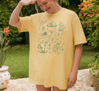 T-shirt de tatouage vintage sur le thème marin