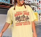 T-shirt Les filles veulent juste avoir des droits fondamentaux