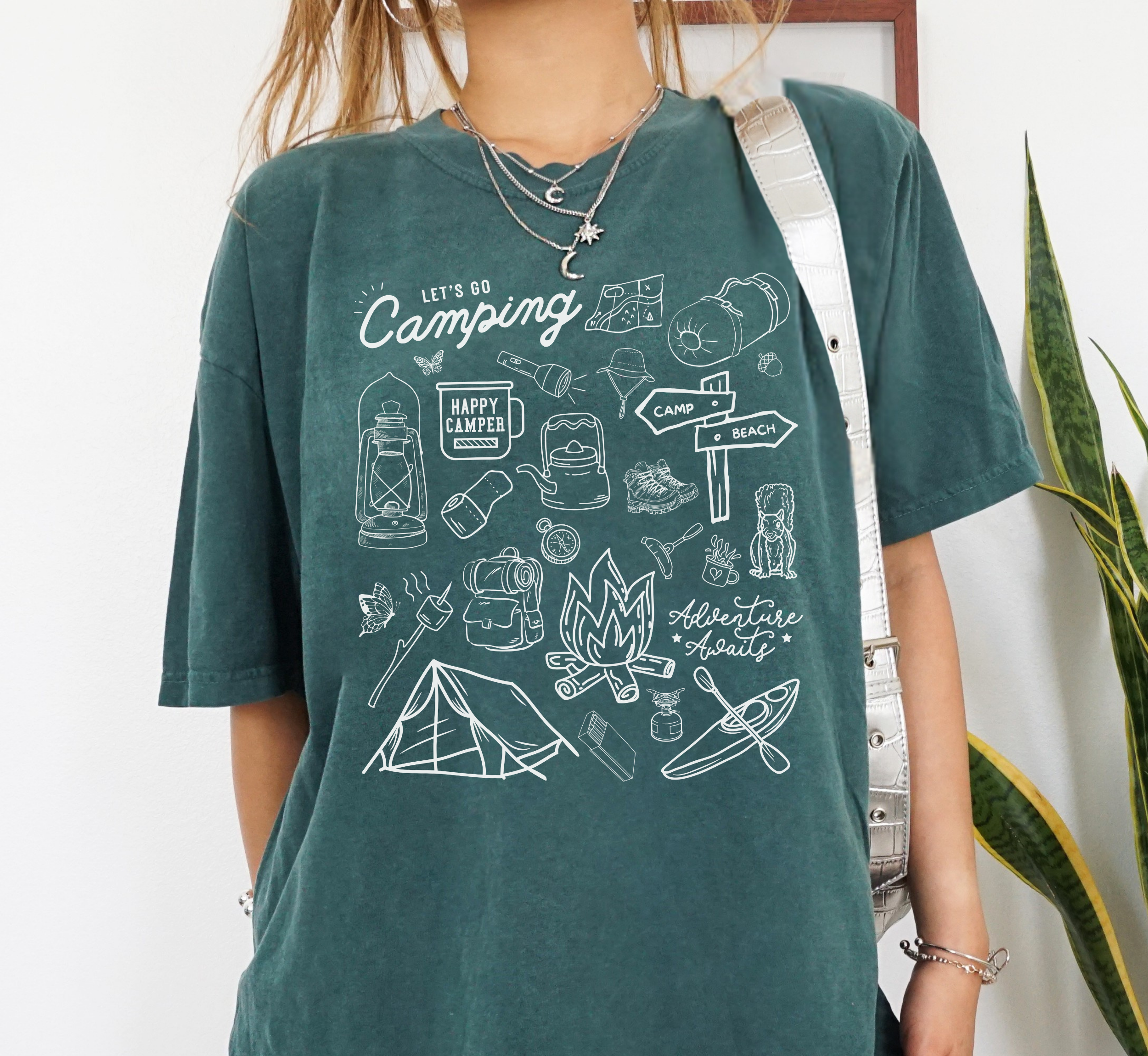 Let's Go Camping T-Shirt