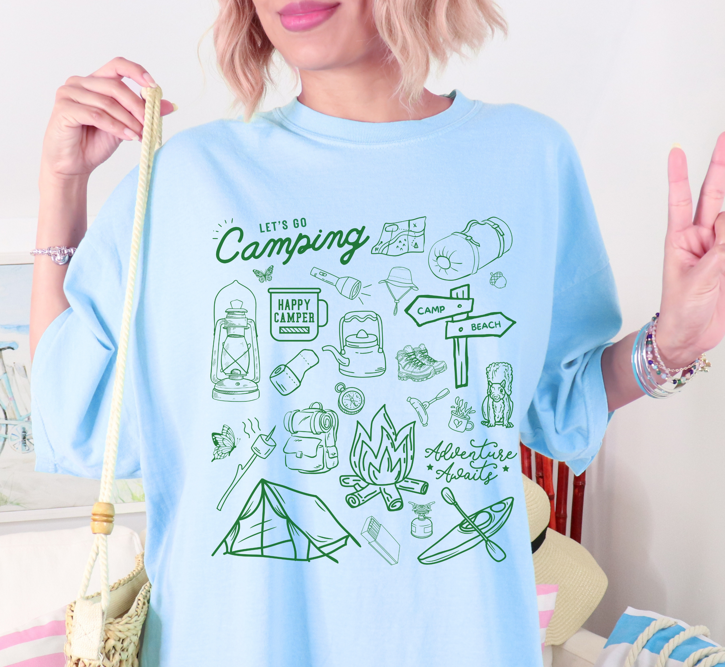 Let's Go Camping T-Shirt