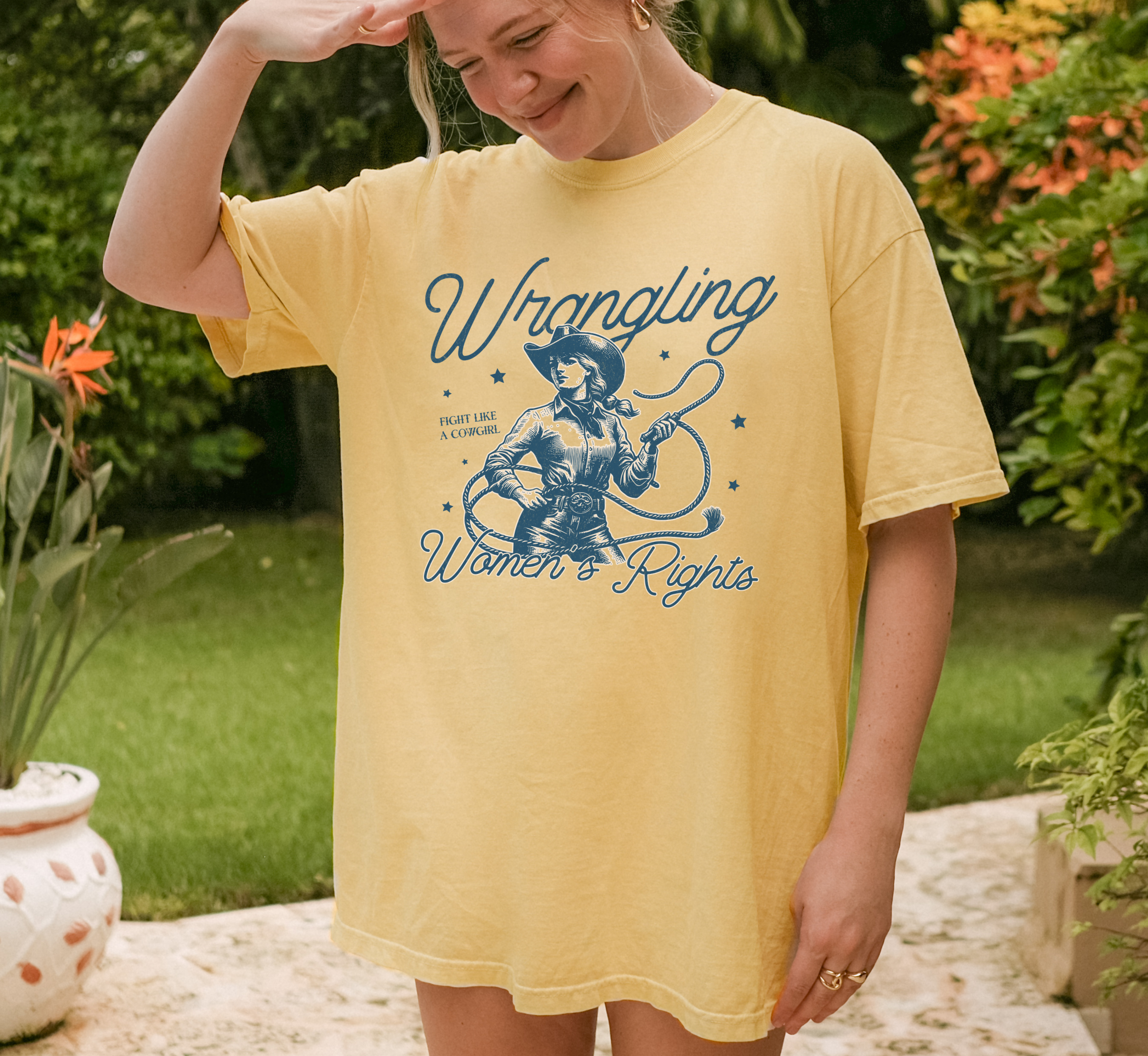 Wrangling Women's Rights T-Shirt