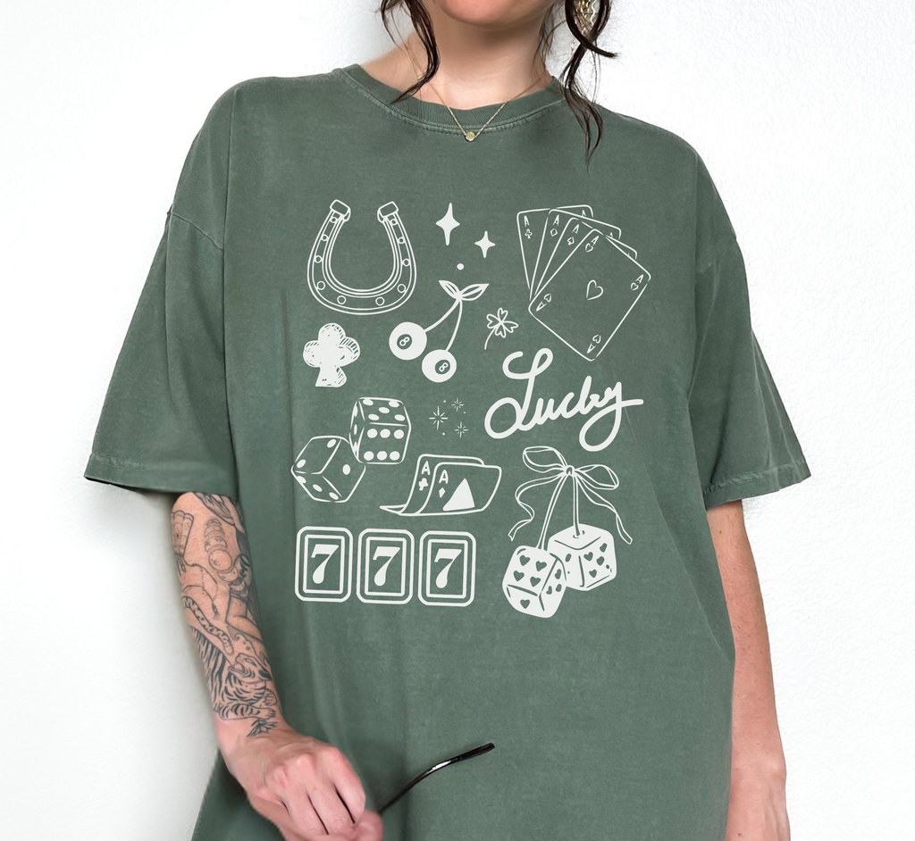 Lucky Collage T-Shirt