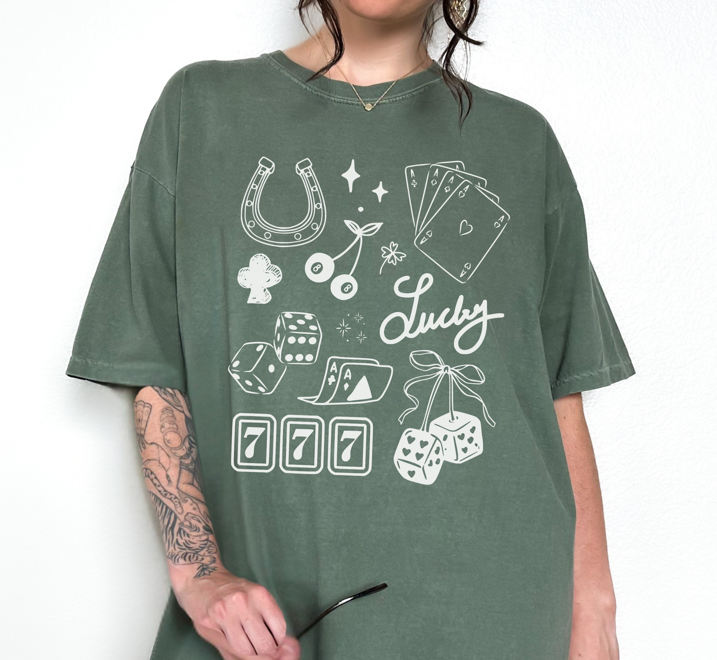 Lucky Collage T-Shirt