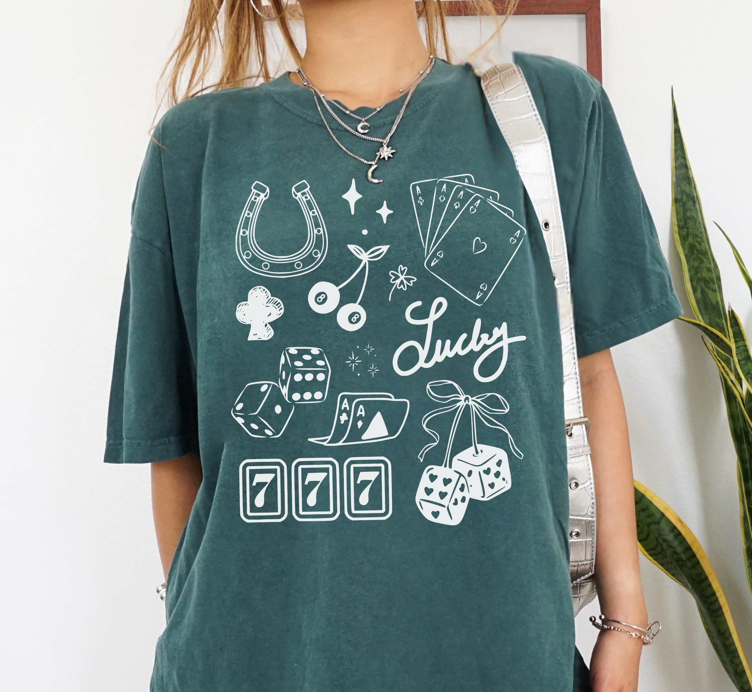Lucky Collage T-Shirt