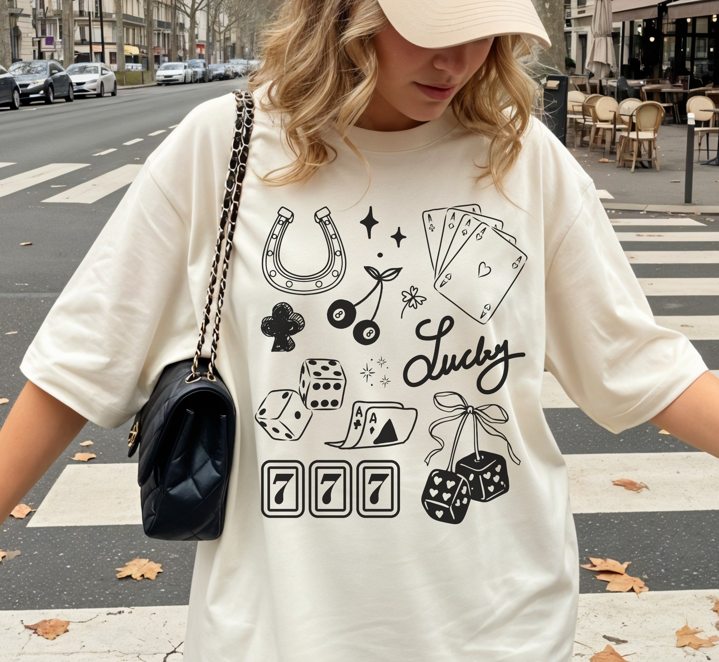 Lucky Collage T-Shirt