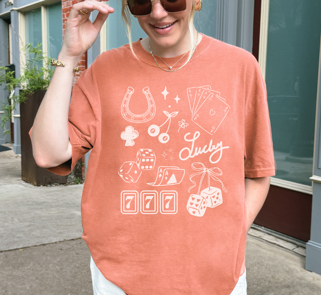 Lucky Collage T-Shirt