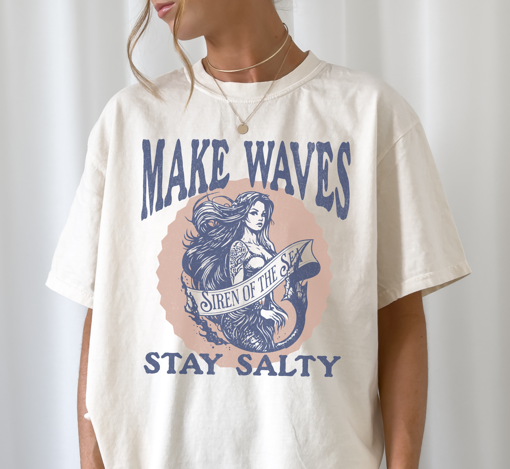 Make Waves Stay Salty T-Shirt