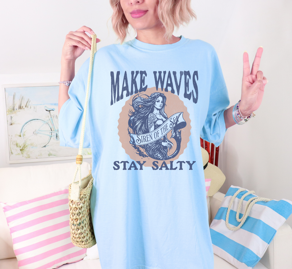 Make Waves Stay Salty T-Shirt