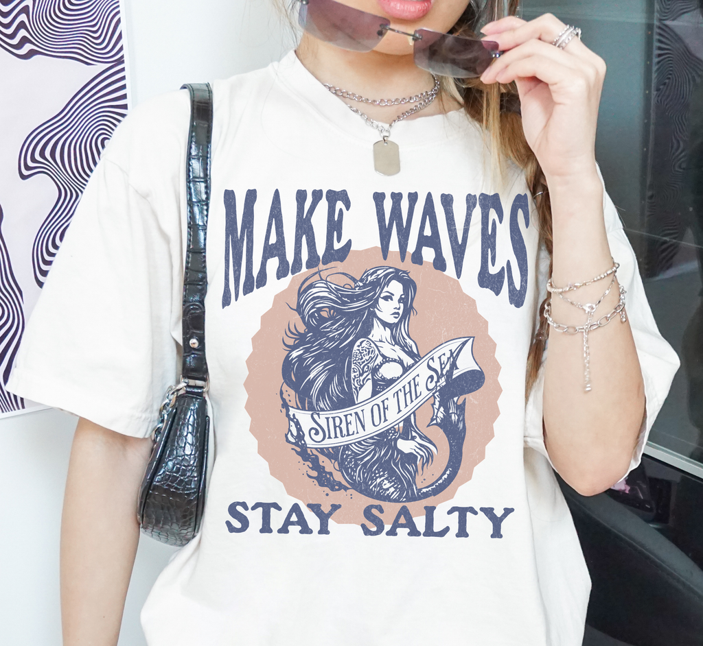 Make Waves Stay Salty T-Shirt