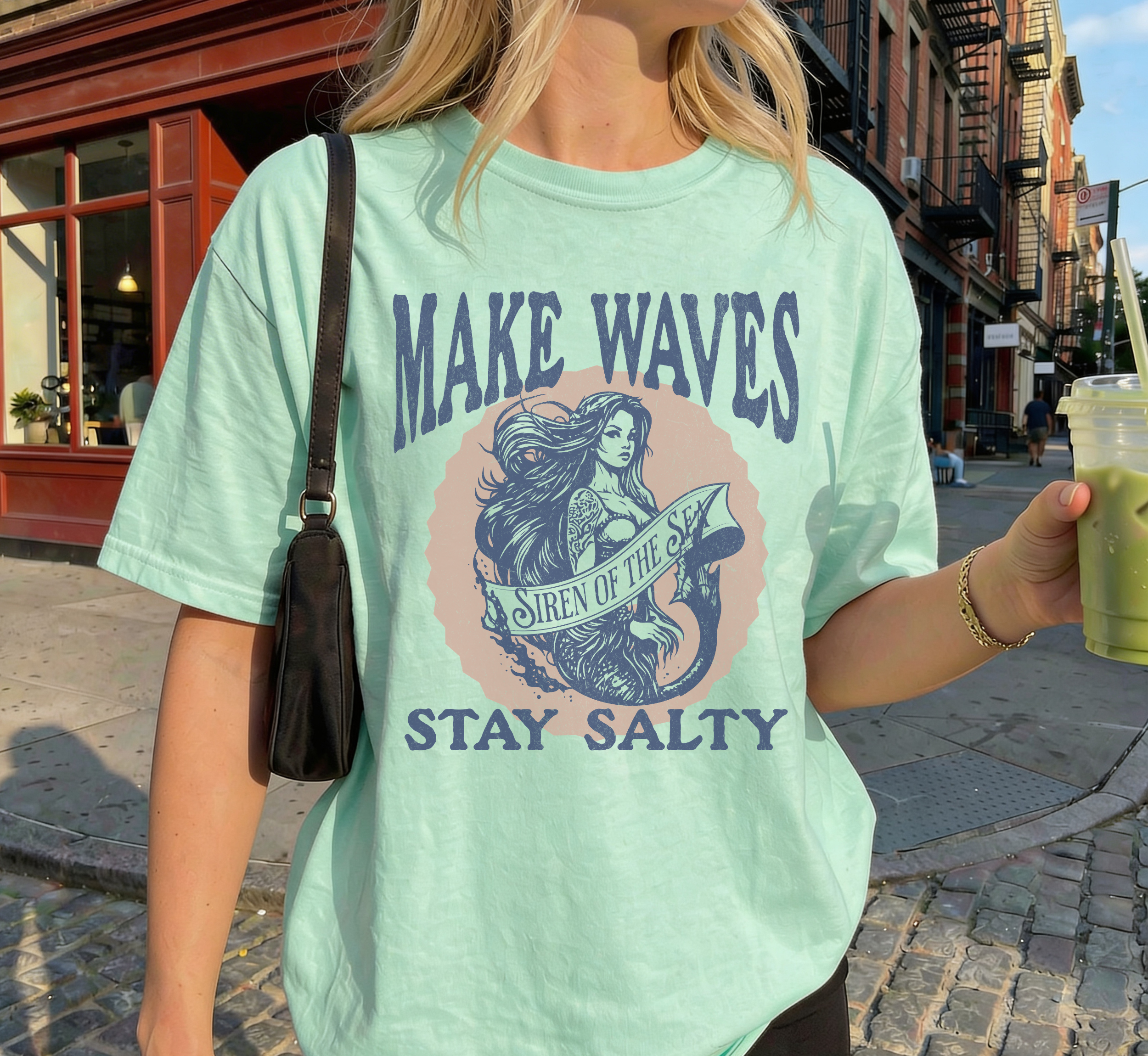 Make Waves Stay Salty T-Shirt
