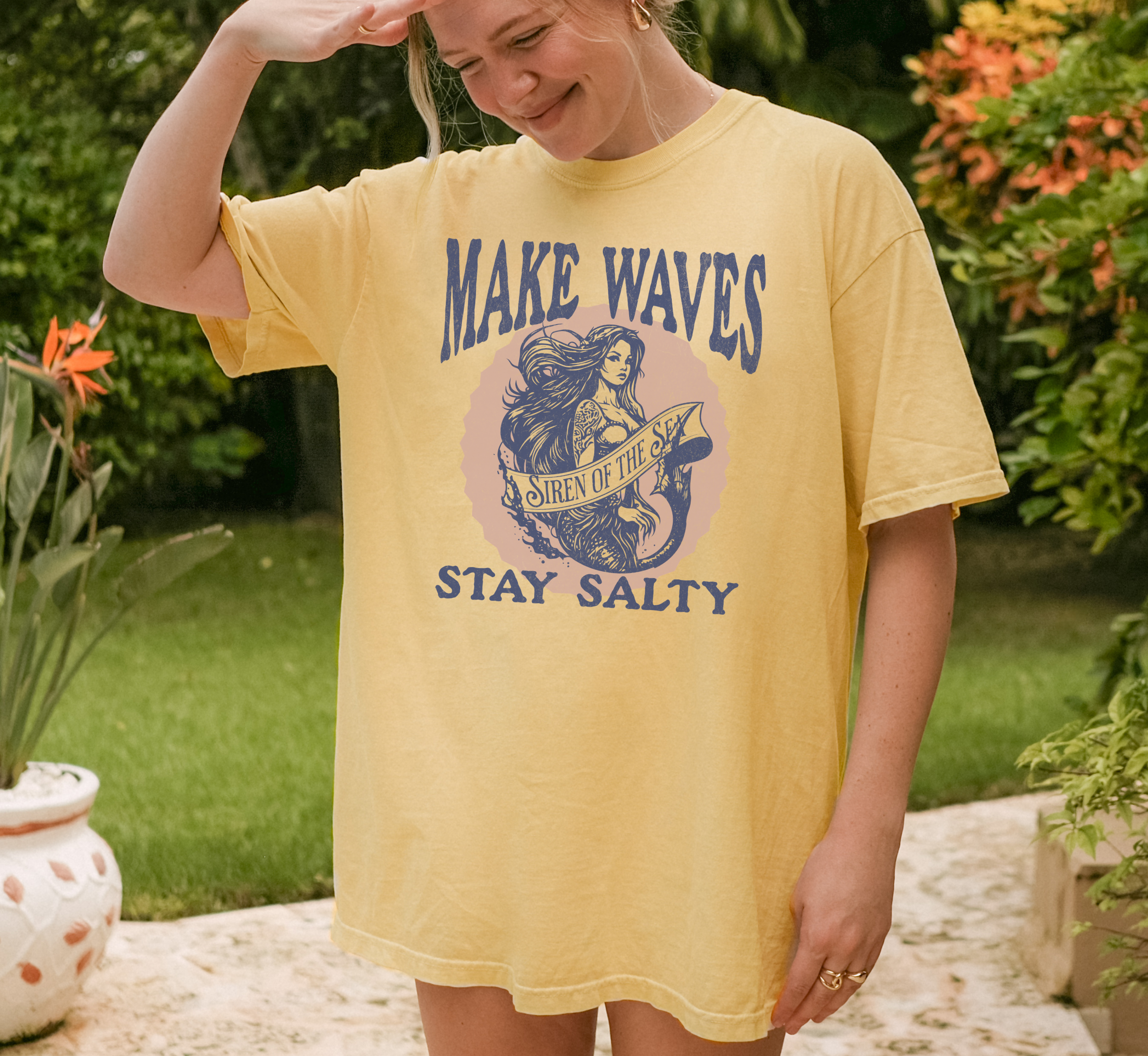 Make Waves Stay Salty T-Shirt